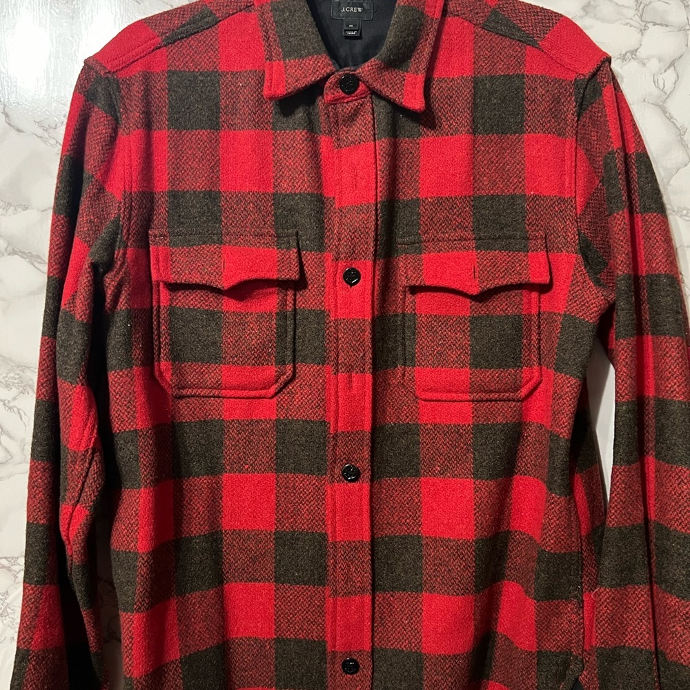 Men’s J Crew Wool Shirt Jacket
